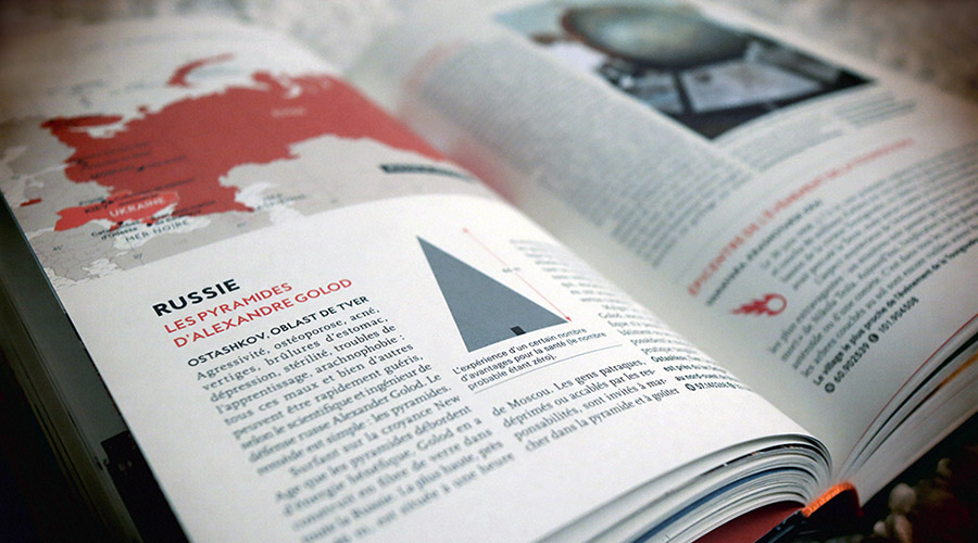 Extrait d'Atlas Obscura, encyclopédie de voyage